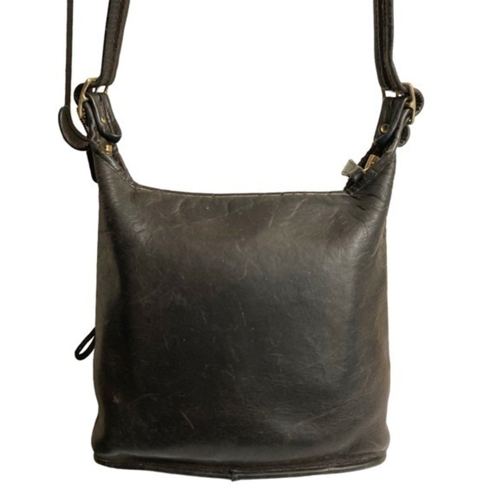 Coach vintage brown leather Bonnie cashin New York City bucket bag talon